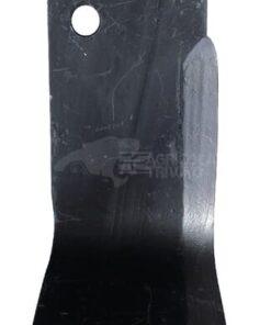 Cuchilla rotavator 205x115x80 mm, 8 mm de grosor, válida para Maletti