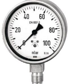 Manóm presión gas D100 0-100mb