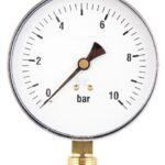 Manómetro Ø 100 0-10 bar 1/2"