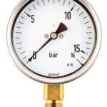 Manómetro Ø 100 0-16 bar 1/2"