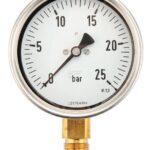 Manómetro Ø 100 0-25 bar 1/2"