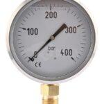 Manómetro Ø 100 0-400 bar 1/2"