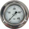 Manómetro 7216 Ø 100 mm 0-400 bar, montaje en panel