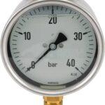 Manómetro Ø 100 0-40 bar ½"