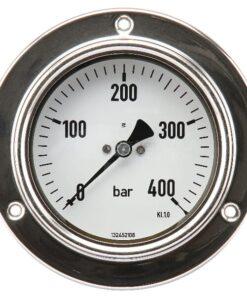 Manómetro Ø 100 0-60 bar 1/2", montaje en panel