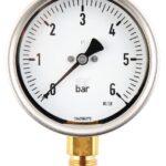 Manómetro Ø 100 0-6 bar 1/2"