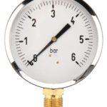 Manómetro Ø 100 0-6 bar 1/2"