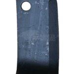 Cuchilla rotavator 175x107x60 mm, 7 mm de grosor, válida para Maletti