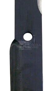 Cuchilla rotavator 245x93x40 mm, 8 mm de grosor, válida para Maletti