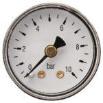 Manómetro Ø 40 0-10 bar 1/8" trasero