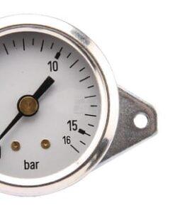 Manómetro Ø 40 mm 0-16 bar 1/8", montaje en panel