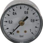 Manómetro Ø40 0-1 bar ⅛" tras.
