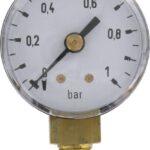Manómetro Ø40 0-1 bar ⅛" inf.