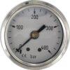 Manómetro Ø 40 0-400 bar 1/8", trasero 2 Manómetro Ø 40 0-400 bar 1/8", trasero