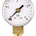 Manómetro Ø40 0-4 bar ⅛" inf.