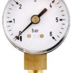 Manómetro Ø40 0-6 bar ⅛" inf.