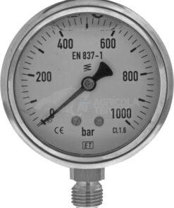 Manómetro Ø 63 0-1000 1/4"