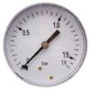 Manómetro Ø 63 0-1,6 bar 1/4" trasero