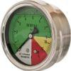 Manómetro Ø63mm 0-8-15-25 1/4" BSP conexión posterior
