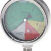 Manómetro Ø63mm 0-8-15-25 1/4" BSP conexión inferior 3 Manómetro Ø63mm 0-8-15-25 1/4" BSP conexión inferior