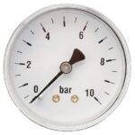 Manómetro Ø 63 0-10 bar 1/4" trasero