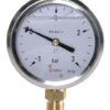Manómetro Ø 63 1+3 bar 1/4" inferior