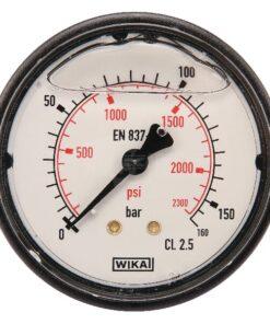 Manómetro Ø 63 0-160 bar 1/4" trasero