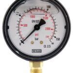 Manómetro Ø 63 0-160 bar 1/4" inferior