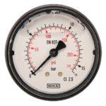 Manómetro Ø 63 0-16 bar 1/4" trasero