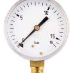 Manómetro Ø63 0-16 bar ¼" inf.