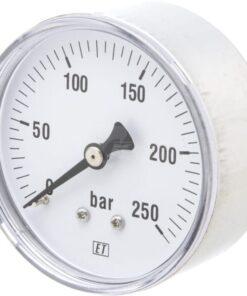Manómetro Ø 63 0-250 bar 1/4" trasero