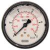 Manómetro Ø 63 0-25 bar 1/4" trasero