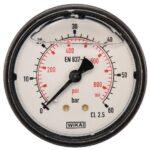 Manómetro Ø 63 0-60 bar 1/4" trasero