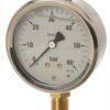 Manómetro Ø63 0-60 bar ¼" inf.