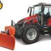 Tractor Massey Ferguson 5SD.145 con quitanieves 2,4 GHz