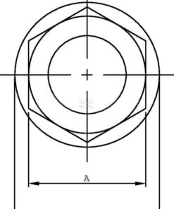 Tapón magnético 1/4" BSP 9 Tapón magnético 1/4