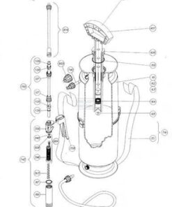 Inyector presión 6 l Klima 9