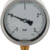 Manómetro Ø 100 de -1 a +3 bar 1/2