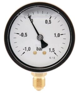 Manómetro Ø 63 1+1,5 bar 1/4" inferior