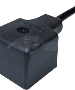 Conector con cable moldeado