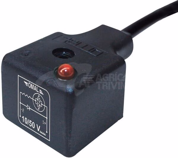 Conector con cable moldeado 1 Conector con cable moldeado