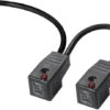 Conector con cable moldeado
