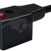 Conector con cable moldeado