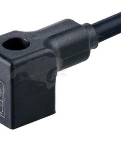 Conector con cable moldeado