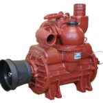 Bomba depresora, accionamiento directo, giro anti-horario, lubricación automática, B.P.