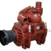 Bomba depresora, accionamiento directo, giro anti-horario, lubricación automática + Sistema equilibrado, B.P.