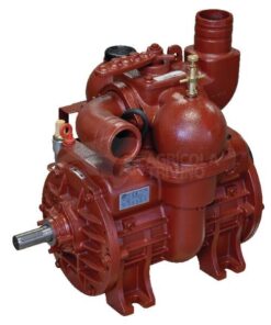 Bomba depresora, accionamiento por polea, lubricación automática y lastre BP