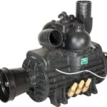 Bomba depresora, accionamiento directo, giro anti-horario, lubricación automática + Sistema equilibrado, B.P.