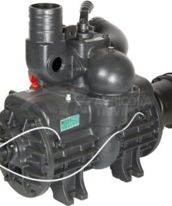 Bomba depresora, accionamiento directo, giro anti-horario, lubricación automática + Sistema equilibrado, B.P.