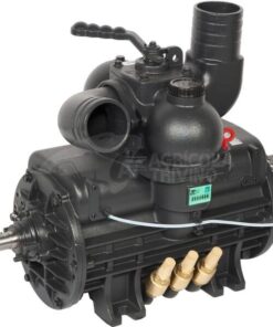 Bomba depresora, accionamiento por polea, lubricación automática y lastre BP